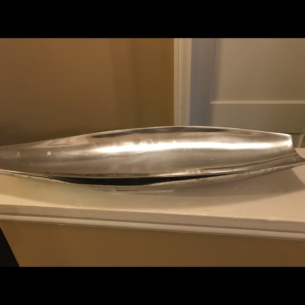 Metallic Decorative Container